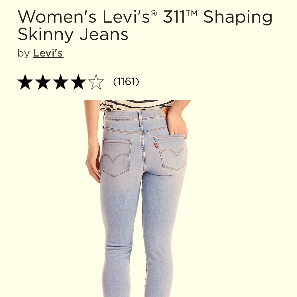 Levi’s Women’s Jeans- 311 Shaping Skinny